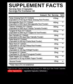Testosterone Max T-On Booster ( 30caps )