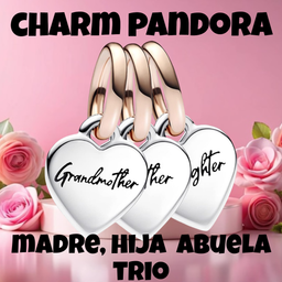Charm Pandora- Madre hija abuela - Trio