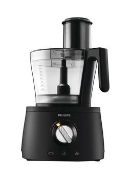 Philips 7000 Series Food Processor - 1300W, Compact 3 in 1 setup, 3.4 L bowl, XXL 18cm discs, PowerChop technology - HR7776/90
