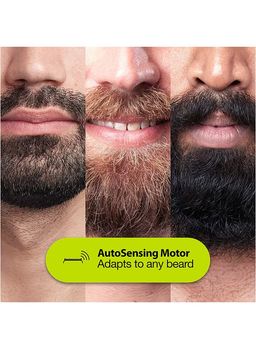 BRAUN Braun Beard Trimmer BT5240 With Precision Dial, 2 Combs And Gillette Fusion5 Proglide Razor Blue