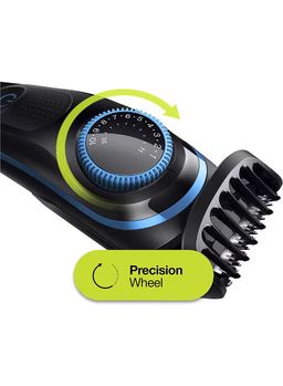 BRAUN Braun Beard Trimmer BT5240 With Precision Dial, 2 Combs And Gillette Fusion5 Proglide Razor Blue