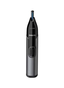 Philips UK Kitchen and Home Series NT3650/16 3000 Battery-Operated Nose, Ear and Eyebrow Trimmer,Grey