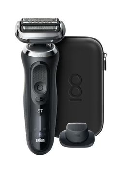 Braun Series 7 MBS7 Wet & Dry Shaver, Design Edition, Black - Max 100 Years Limited Edition