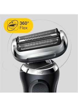 Braun Series 7 MBS7 Wet & Dry Shaver, Design Edition, Black - Max 100 Years Limited Edition