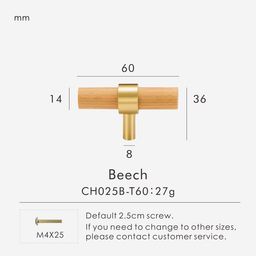 BEECH - 60MM