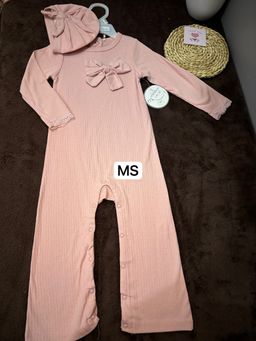 Set Turban Pleated Pink 