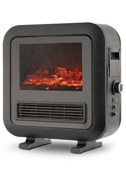 Fresh Fire Heater, 2000 Watt, Black
