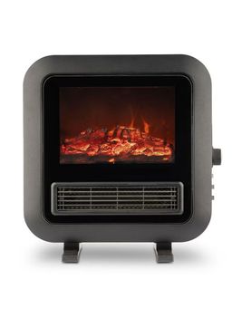 Fresh Fire Heater, 2000 Watt, Black