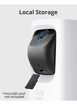 eufy Security IndoorCam Mini Pan and Tilt 2K Wi-Fi Network Home Surveillance Camera- Eufy Mini IndoorCam