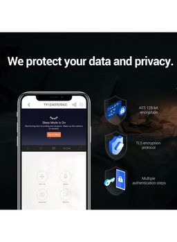 CS-TY1-C0-8 B4WF EZVIZ TY1 4M,Indoor Security Camera, 2K, WiFi, Pan/Tilt, Night Vision, Auto Motion Tracking, Two Way Talk, Works with Alexa