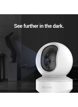 CS-TY1-C0-8 B4WF EZVIZ TY1 4M,Indoor Security Camera, 2K, WiFi, Pan/Tilt, Night Vision, Auto Motion Tracking, Two Way Talk, Works with Alexa