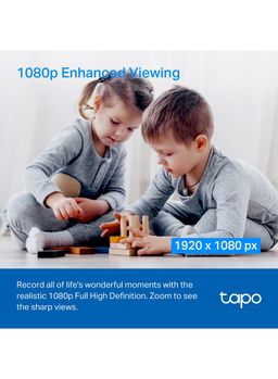 Tapo tc70 360-degree smart wi-fi pan and tilt camera, 1080 p,with light and audio