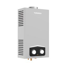 TORNADO Gas Water Heater 6 Liter, Digital, Natural Gas, Silver GHM-C06CNE-S