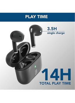 CellularLine Crystal Earphones TWS ENC - Black 8018080437311