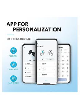 Soundcore by Anker A20i True Wireless Earbuds, Bluetooth 5.3, App, Customized Sound, 28H Long Playtime, Water-Resistant, 2 Mics for AI Clear Calls, Single Earbud Mode