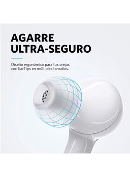 Anker a3902h23 soundcore liberty air x true bluetooth wireless earphones - white Headphones Headset