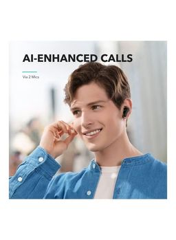 soundcore by Anker P20i Headphones In-Ear, 10 mm Driver, Bluetooth 5.3, Adjustable EQ, 30 Hours Playtime, IPX5 Waterproof, 2 Micros with AI, Can be Used Individually + 18 Local Warranty