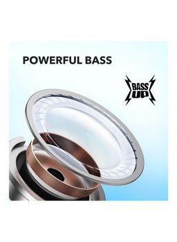 soundcore by Anker P20i Headphones In-Ear. 10 mm Driver. Bluetooth 5.3. Adjustable EQ. 30 Hours Playtime. IPX5 Waterproof. 2 Micros with AI. Can be Used Individually