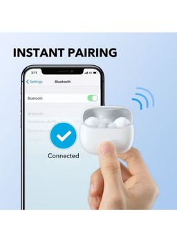 Anker Soundcore Life P2i In-Ear Wireless Earphones with Microphone, White - A3991H21