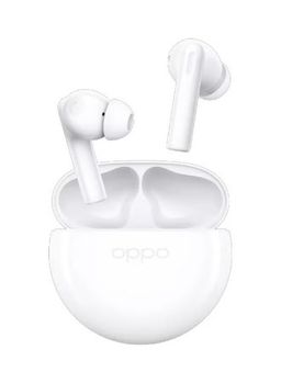 OPPO Enco Buds2 - Wireless Headphones, Fast Charging, Sweatproof, Large Capacity Battery, White Headset Wireless Earbuds ETE42