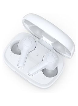 CHOETECH Chotech True Wireless Earbuds, Big Bass 4 Mics, Clear Calls automatic noise reduction, IPX8 waterproof, Sensitive touch control, Comfortable to wear, Bluetooth 5.2,Tiny Size- White
