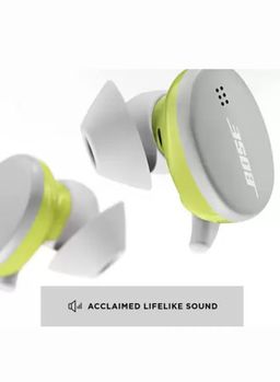 Bose Sport Earbuds - True Wireless Earphones - Bluetooth In Ear Headphones for Workouts and Running, Glacier White