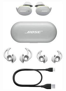 Bose Sport Earbuds - True Wireless Earphones - Bluetooth In Ear Headphones for Workouts and Running, Glacier White