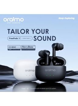 Oraimo OTW-330_BLACK FreePods Lite Havy Bass TWS Earphone with APP Control