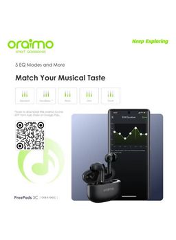 Oraimo OTW-330_BLACK FreePods Lite Havy Bass TWS Earphone with APP Control