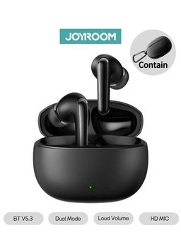 Joyroom JR-FB3 Funpods Series True Wireless Earphones DNC Detect Noise Cancellation Clear Calling Ex|12 Months Warranty