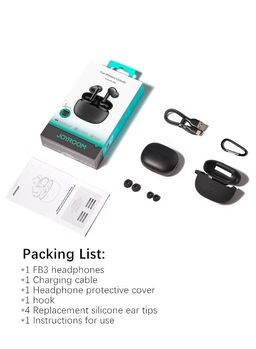 Joyroom JR-FB3 Funpods Series True Wireless Earphones DNC Detect Noise Cancellation Clear Calling Ex|12 Months Warranty