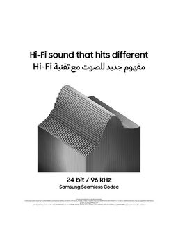 SAMSUNG Galaxy Buds3, Silver, Wireless Bluetooth Earbuds with Adaptive EQ/ANC, Hi-Fi Sound, 360 Audio, 1 year local warranty