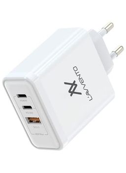 L'AVVENTO Fast Charger 65W Dual PD / QC3 - White