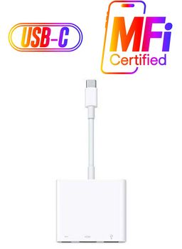 Apple USB-C VGA Multiport Adapter-HF4F2VC/A