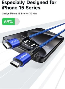 JSAUX 100W 5A USB-C to USB-C Fast Charging Cable - data cable (3.3ft/1M)