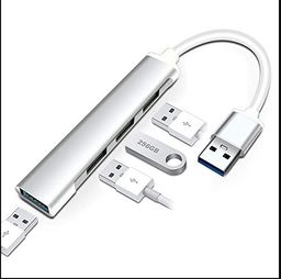 Original USB Multi - Interface adapter Type C to 4 USB hub, Type C 3.0 to USB 2.0, 4 in 1, 4 Port Expander for Phone, PC, Laptop, Mac-Book/Chrome - X001XDHH1L