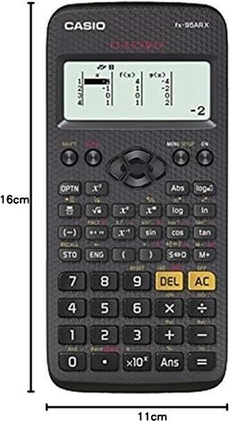 Casio fx-95arx calculator, black