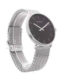 CALVIN KLEIN MODERN MESH MEN's GREY DIAL, STAINLESS STEEL WATCH - 25200047