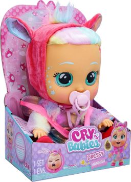 CRY BABIES MUÑECA DE BEBE 12 PULGADAS DISEÑO BRUNY