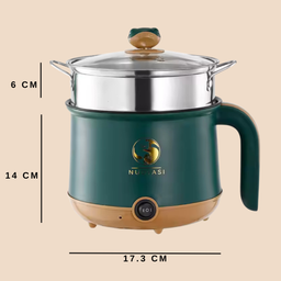 MULTI ELECTRIC COOKER GREEN 2L