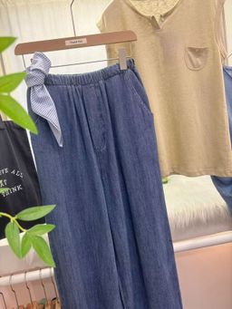 光是看着就让人觉得清爽 棉麻背心～