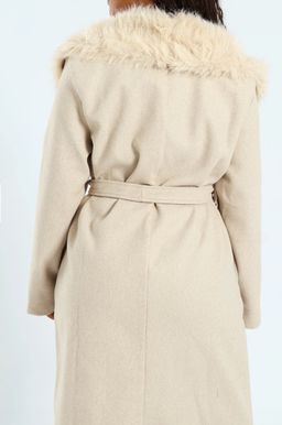 Fur rimmed high quality coat
