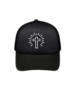Cross Emblem Trucker Cap (Printed)