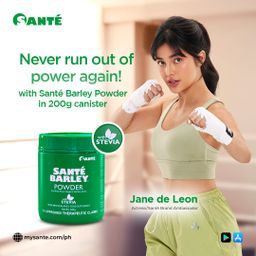 BIG CANISTER JUICE ( 200g PURE BARLEY POWDER WITH STEVIA)