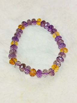 AMETHYST CITRINE FACETED 