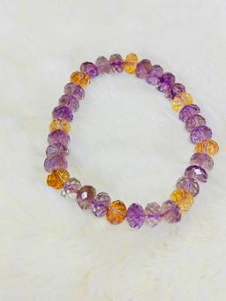 AMETHYST CITRINE FACETED 