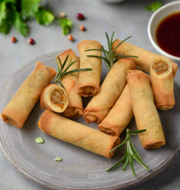 Frozen  Samoosa's and spring rolls