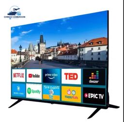 SMART LED TV -STAR SAT- 24" Inch - Ultra slim With Integrated Decoder
