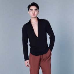 ACE- V-neck Mesh [Top]