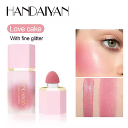 أحمر الخدود السائل لمسة طبيعية متألقة